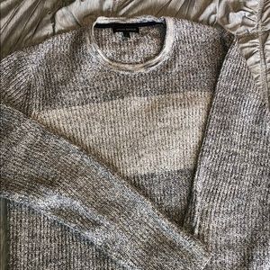 Banana Republic striped cotton sweater.
